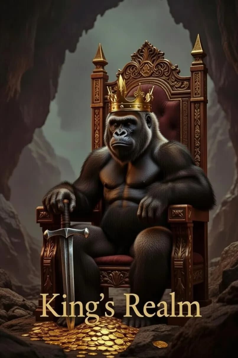 King's Realm - Ape King on Throne